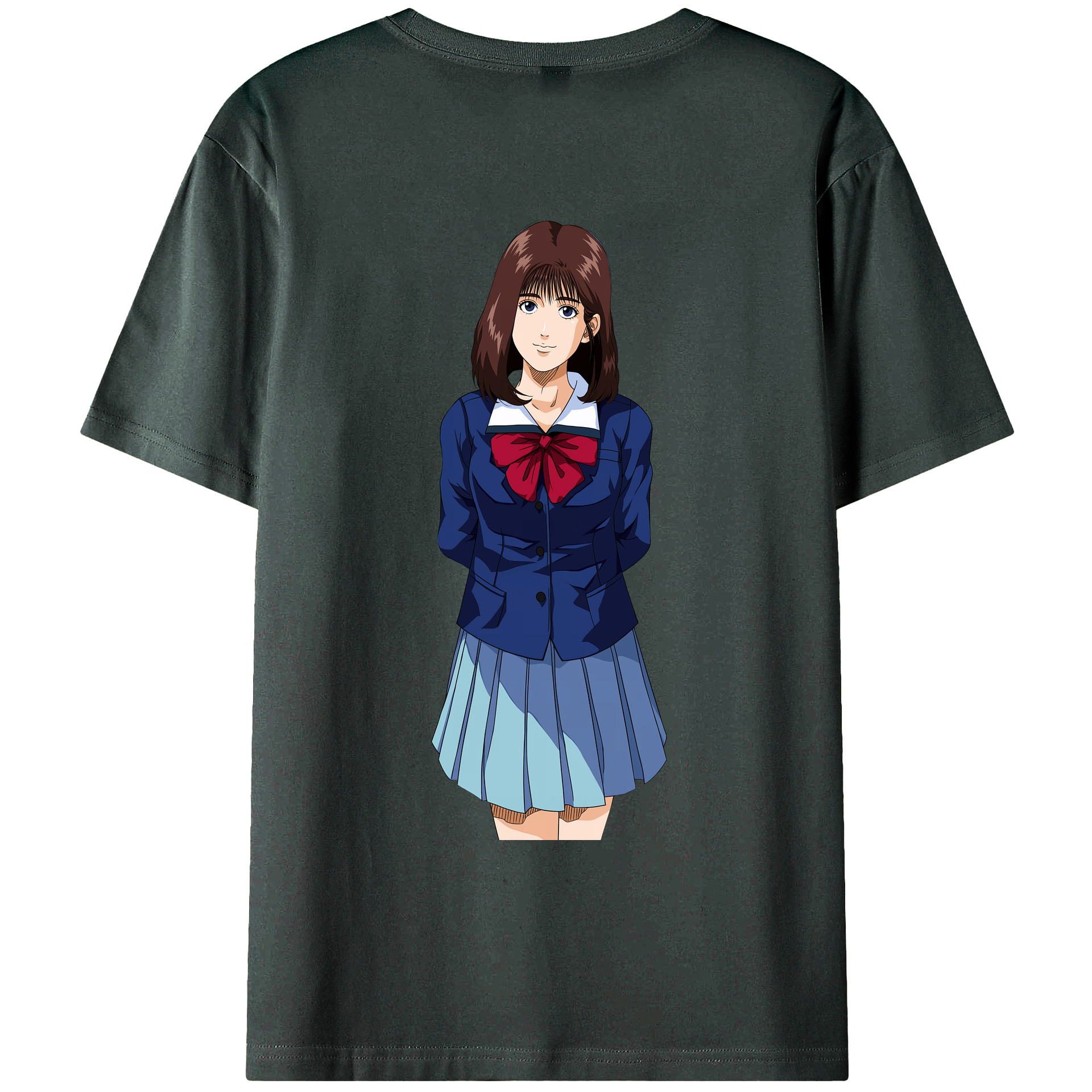 （画像用） SLAM DUNK／スラムダンク 綿100％ メンズ半袖Tシャツ（バックプリント） 通気性